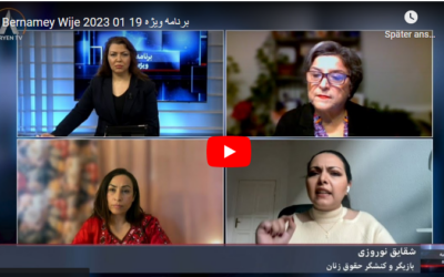 مصاحبه خانم‌نگین وطنی از تلویزیون آرین با :  -دکتر شهلا عبقری