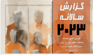 گزارش سالانه ۲۰۲۳ وضعیت حقوق بشر در ایران توسط مجموعه فعالان هرانا- ۸ ژانویه